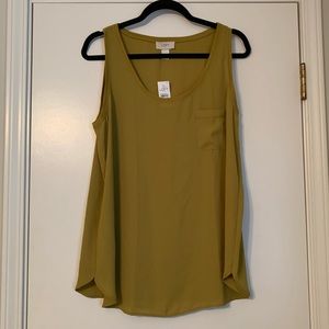 Olive Pocket Tank